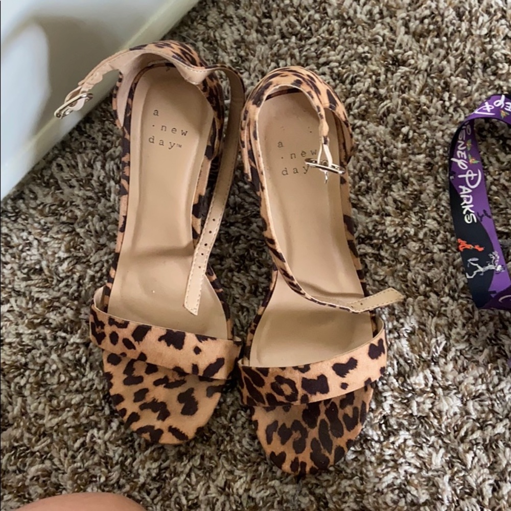 A New Day strap heels